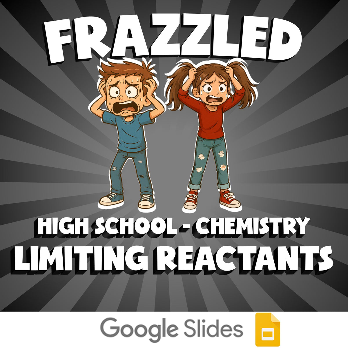 Limiting Reactants FRAZZLED Science Game - No Prep Chemistry Review Activity