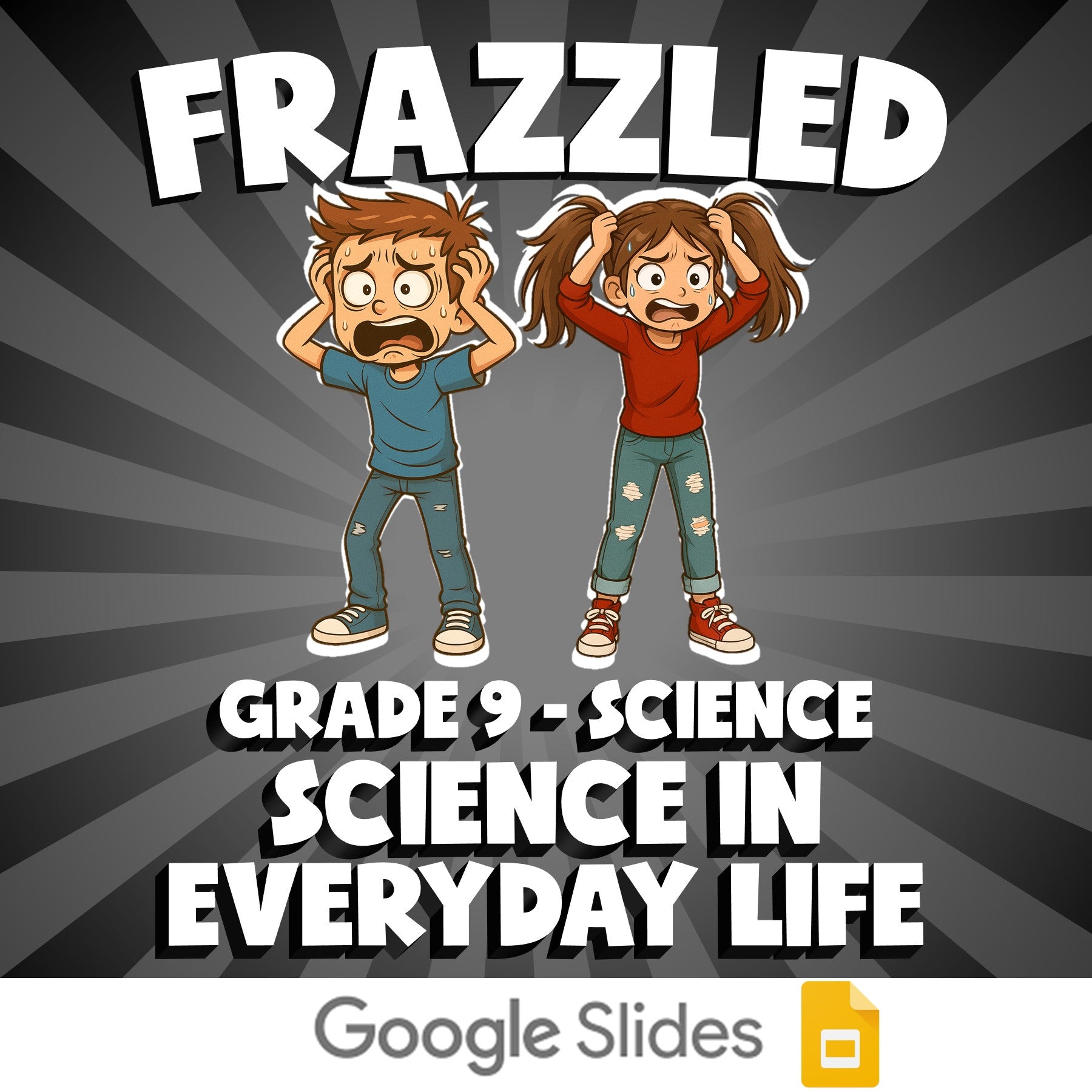 Science in Everyday Life FRAZZLED Science Game - No Prep Grade 9 Review Activity