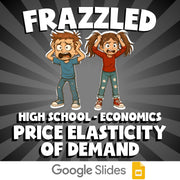 Price Elasticity of Demand FRAZZLED Economics Game - No Prep Review Activity