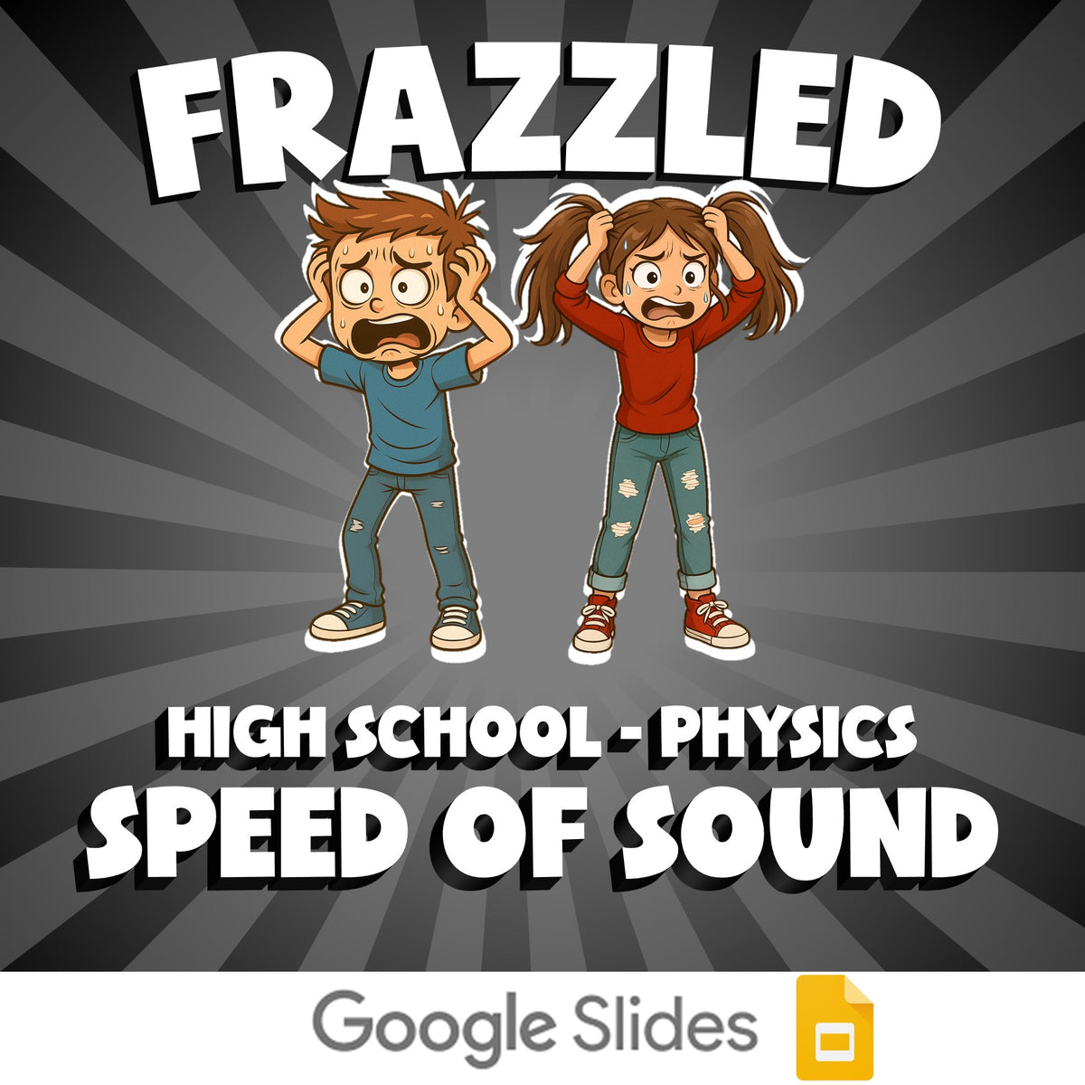 Speed of Sound FRAZZLED Science Game - No Prep Physics Review Activity