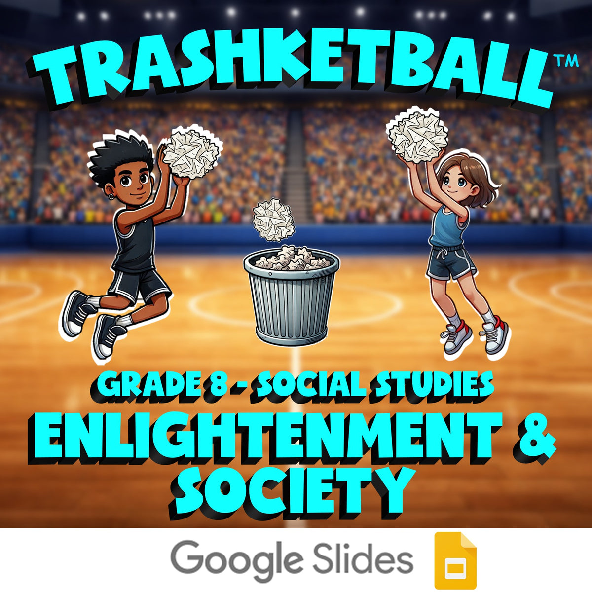 Enlightenment & Society TRASHKETBALL Socials Game - No Prep Grade 8 Review