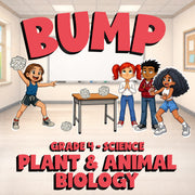 Plant & Animal Biology BUMP Science Game - No Prep Grade 4 Review Activity