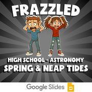Spring & Neap Tides FRAZZLED Science Game - No Prep Astronomy Review Activity
