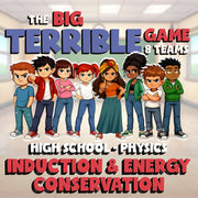 Induction & Energy Conservation BIG TERRIBLE GAME - Physics Science Review