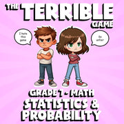 Statistics & Probability THE TERRIBLE GAME - No Prep Grade 7 Math Review