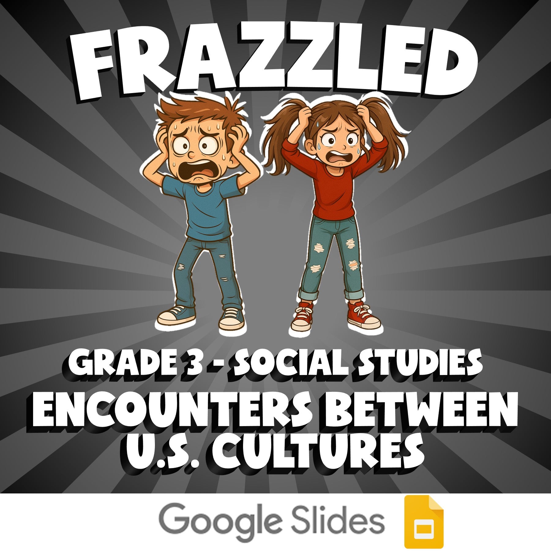 Encounters Between U.S. Cultures FRAZZLED Socials Game - No Prep Grade 3 Review