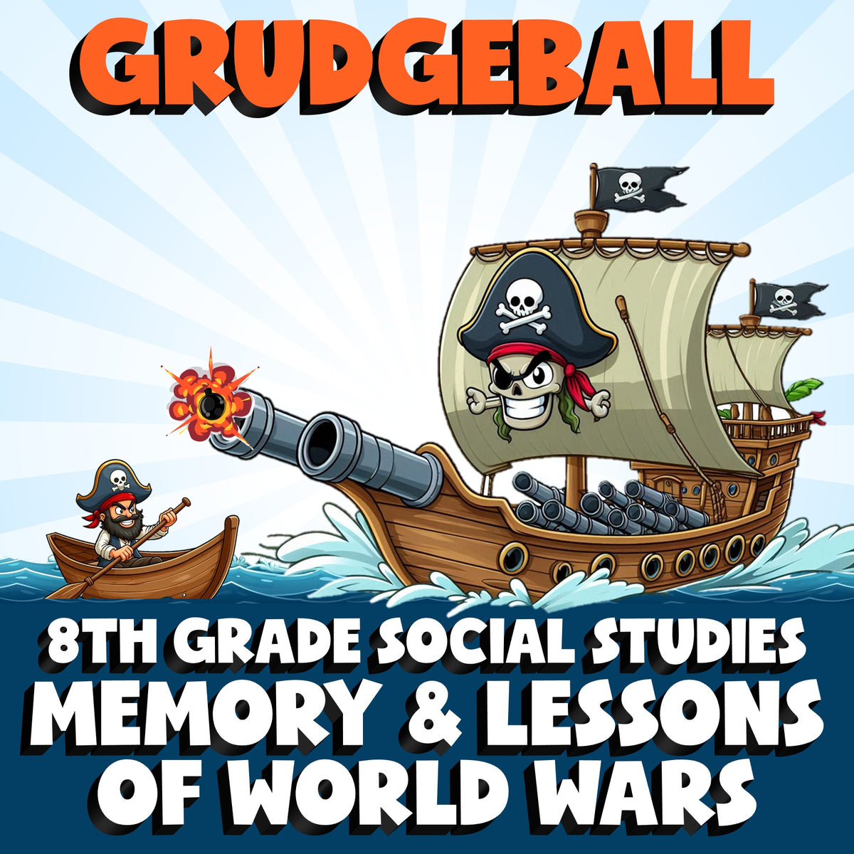 Memory & Lessons of World Wars GRUDGEBALL Socials Game - No Prep Grade 8 Review