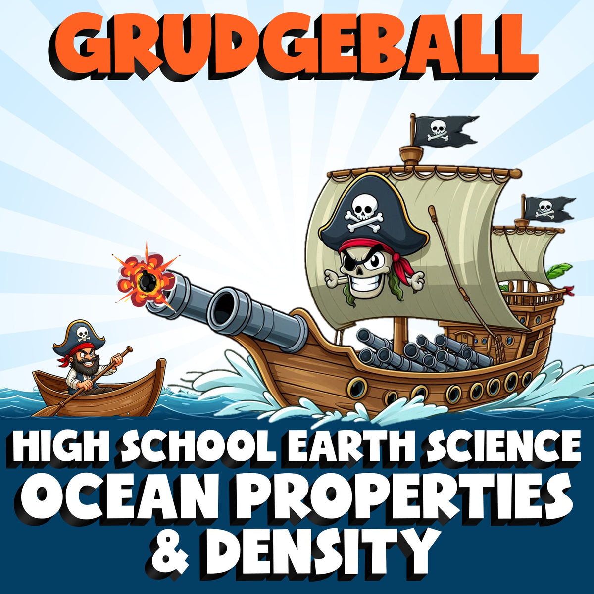 Ocean Properties & Density GRUDGEBALL Game - No Prep Earth Science Review