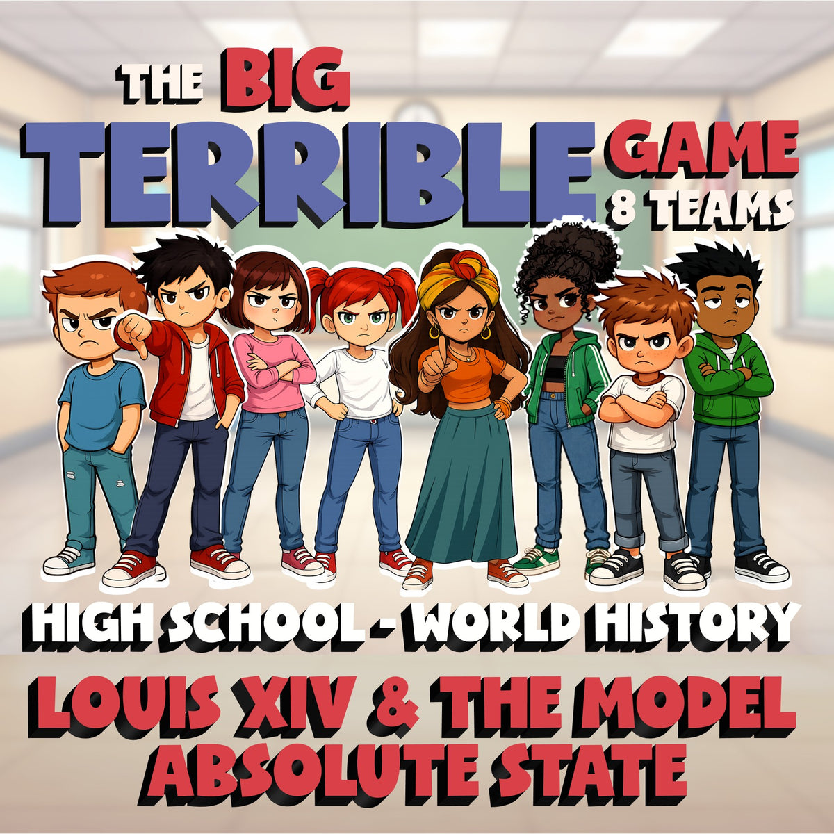 Louis XIV & the Model Absolute State BIG TERRIBLE GAME - World History Review