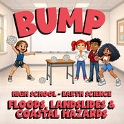 Floods, Landslides & Coastal Hazards BUMP Game - No Prep Earth Science Review