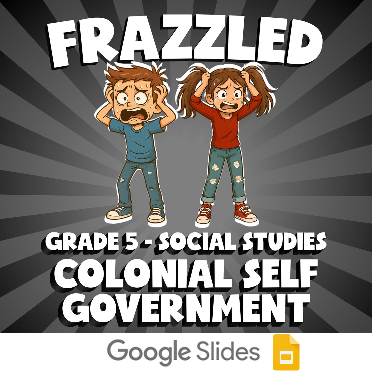 Colonial Self Government FRAZZLED Socials Game - No Prep Grade 5 Review Activity