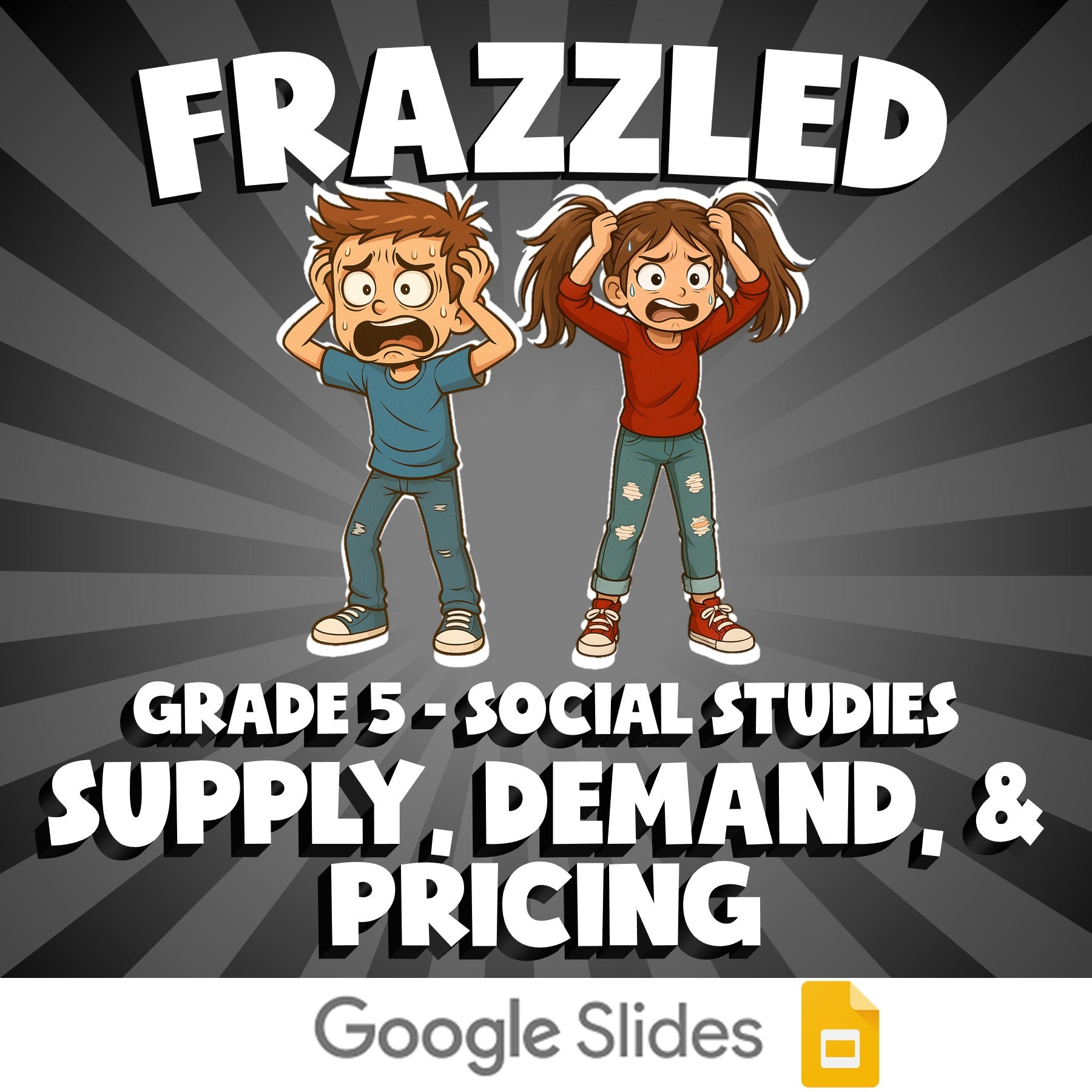 Supply, Demand, & Pricing FRAZZLED Socials Game - No Prep Grade 5 Review