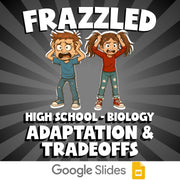 Adaptation & Tradeoffs FRAZZLED Science Game - No Prep Biology Review Activity