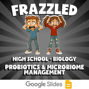 Probiotics & Microbiome Management FRAZZLED Science Game - No Prep Biology
