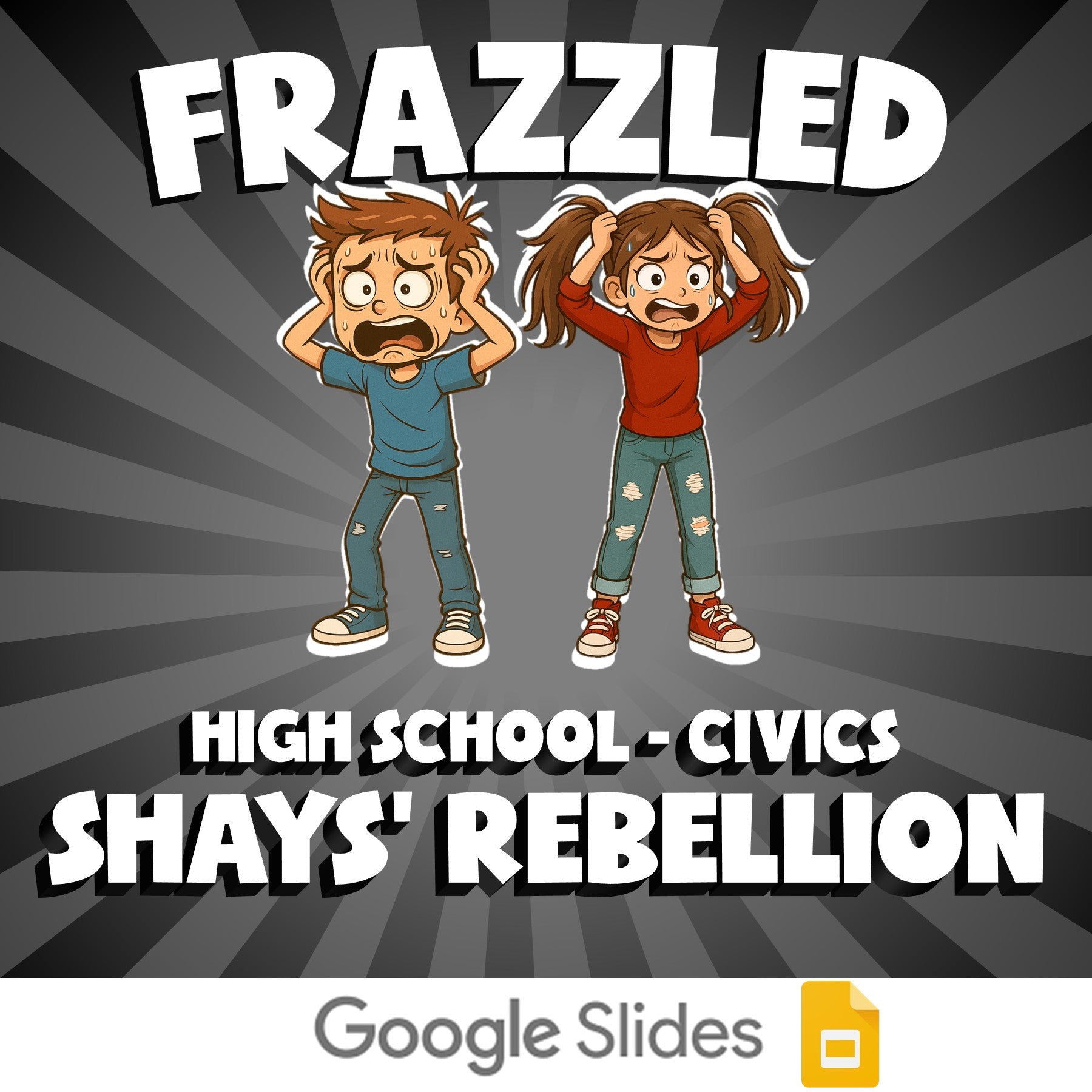 Shays’ Rebellion FRAZZLED Civics Game - No Prep Review Activity