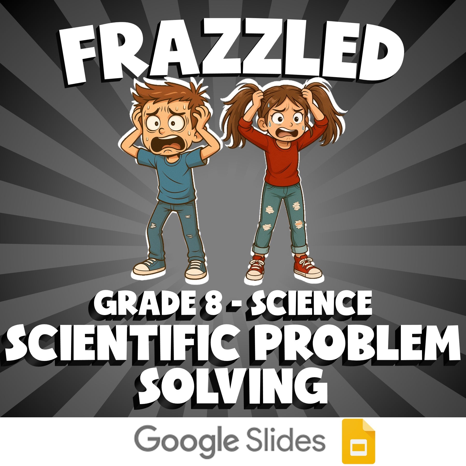 Scientific Problem Solving FRAZZLED Science Game - No Prep Grade 8 Review