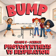 Photosynthesis vs Respiration BUMP Science Game - No Prep Grade 8 Review