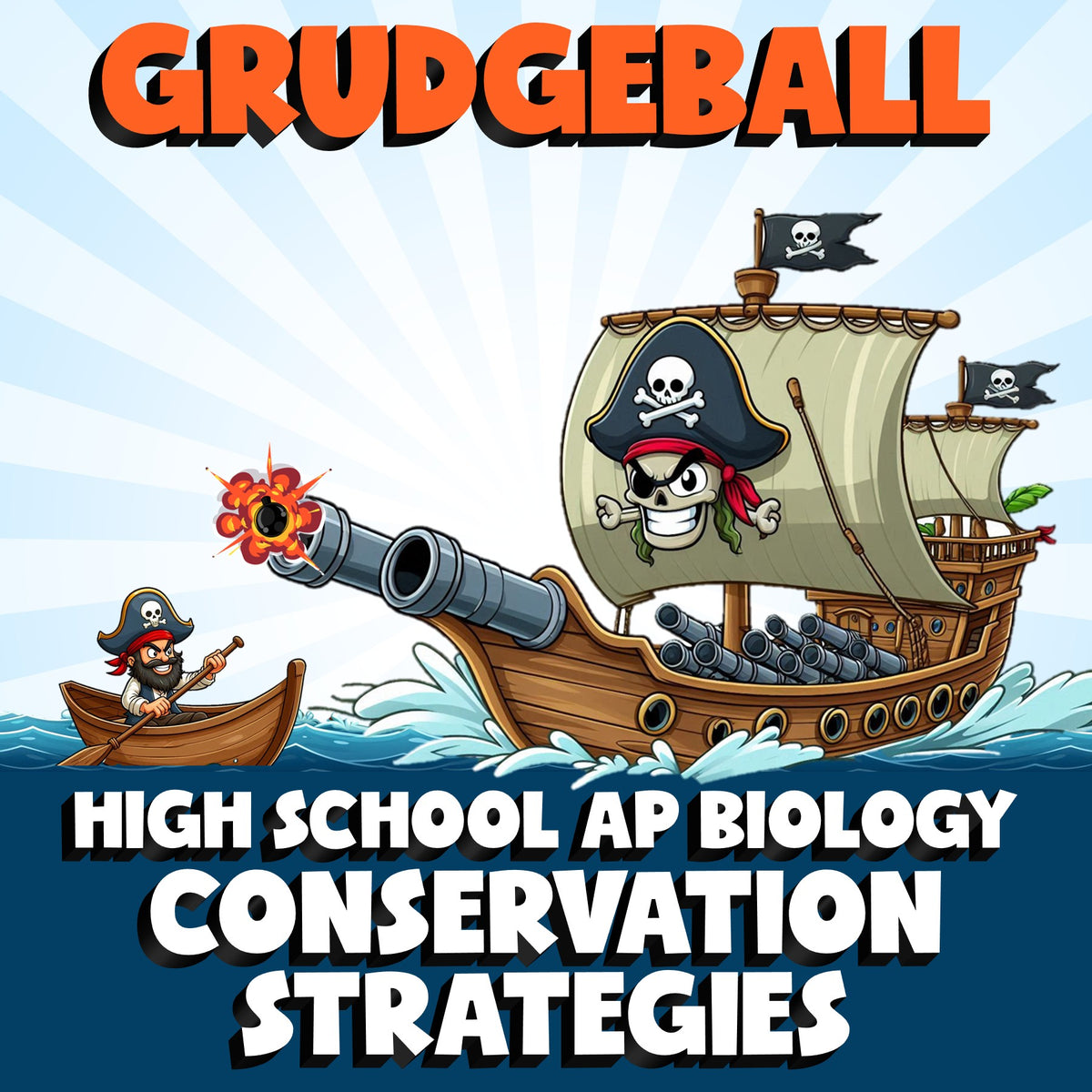 Conservation Strategies GRUDGEBALL Science Game - No Prep AP Biology Review