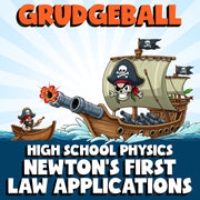 Newton’s First Law Applications GRUDGEBALL Science Game - No Prep Physics Review