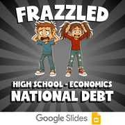 National Debt FRAZZLED Economics Game - No Prep Review Activity