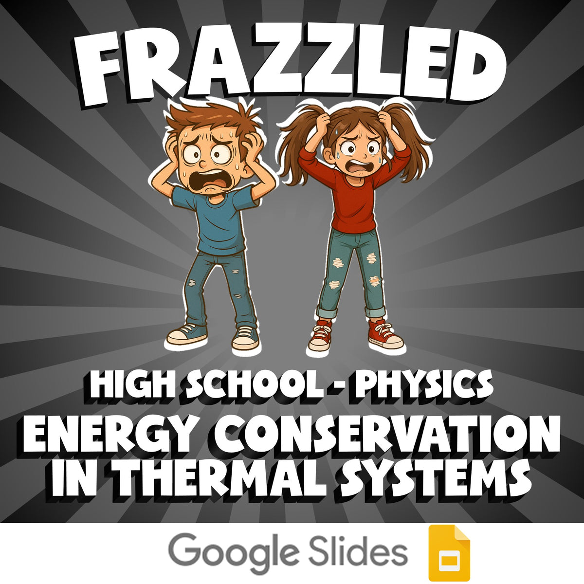 Energy Conservation in Thermal Systems FRAZZLED Science Game - No Prep Physics