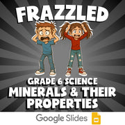 Minerals & Their Properties FRAZZLED Science Game - No Prep Grade 6 Review