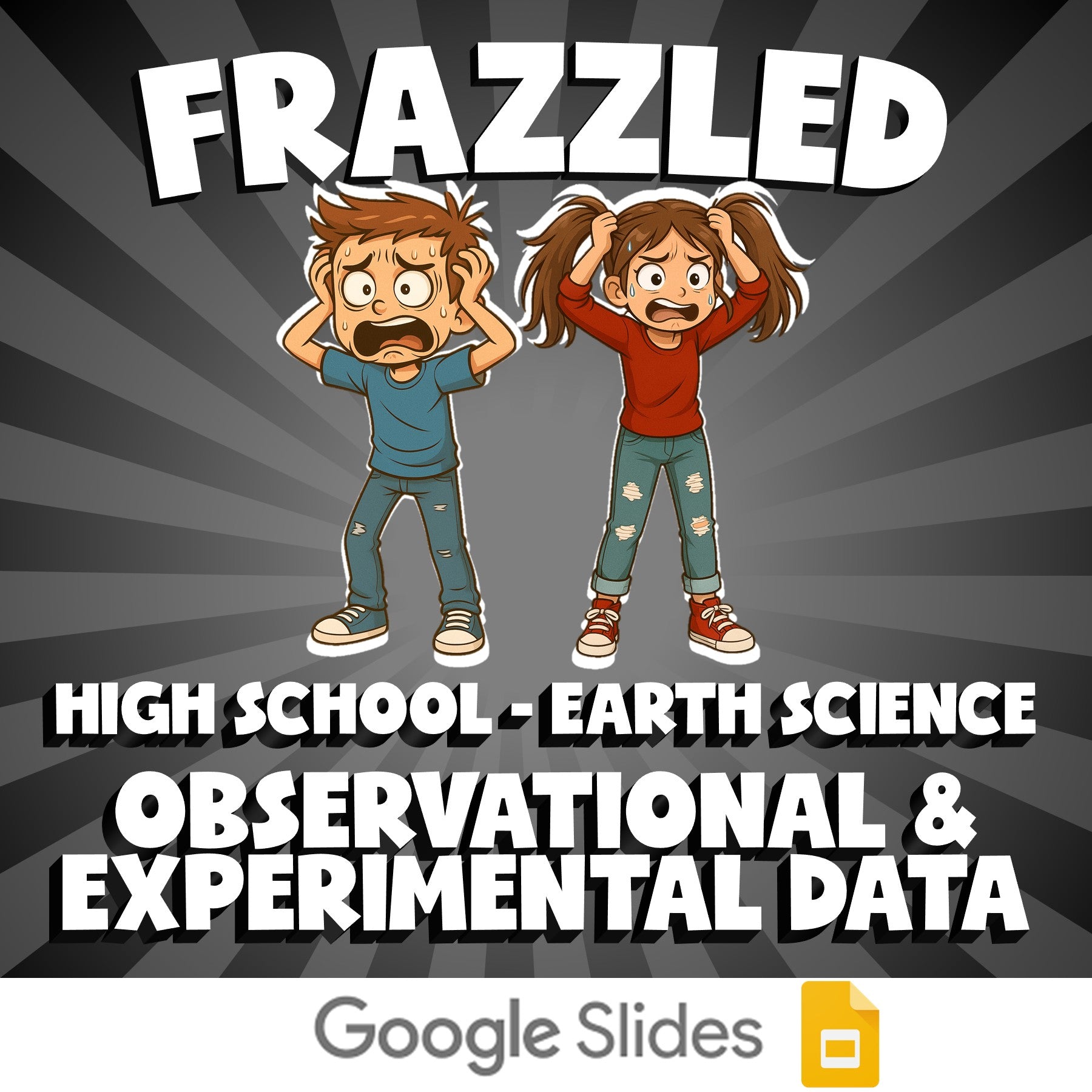 Observational & Experimental Data FRAZZLED Game - No Prep Earth Science Review