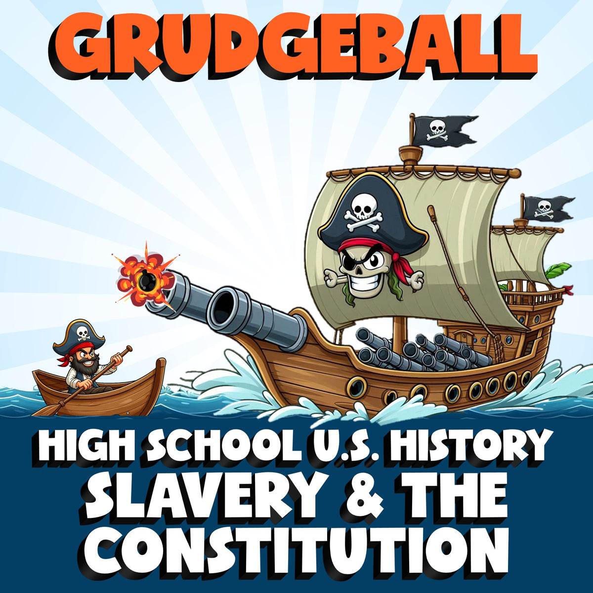 Slavery & the Constitution GRUDGEBALL U.S. History Game - No Prep Review