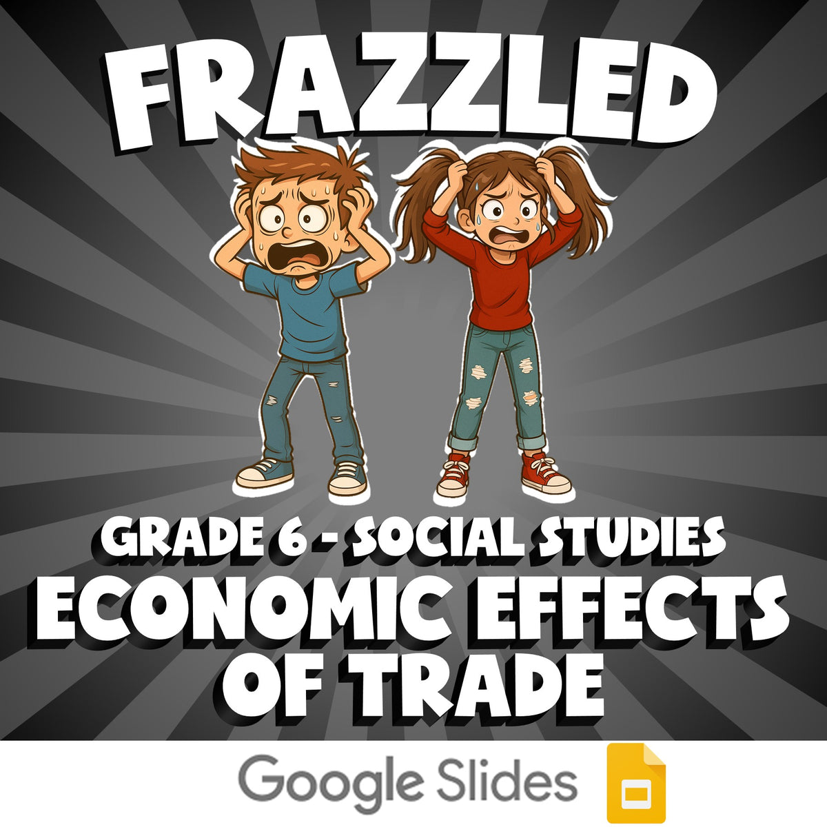 Economic Effects of Trade FRAZZLED Socials Game - No Prep Grade 6 Review