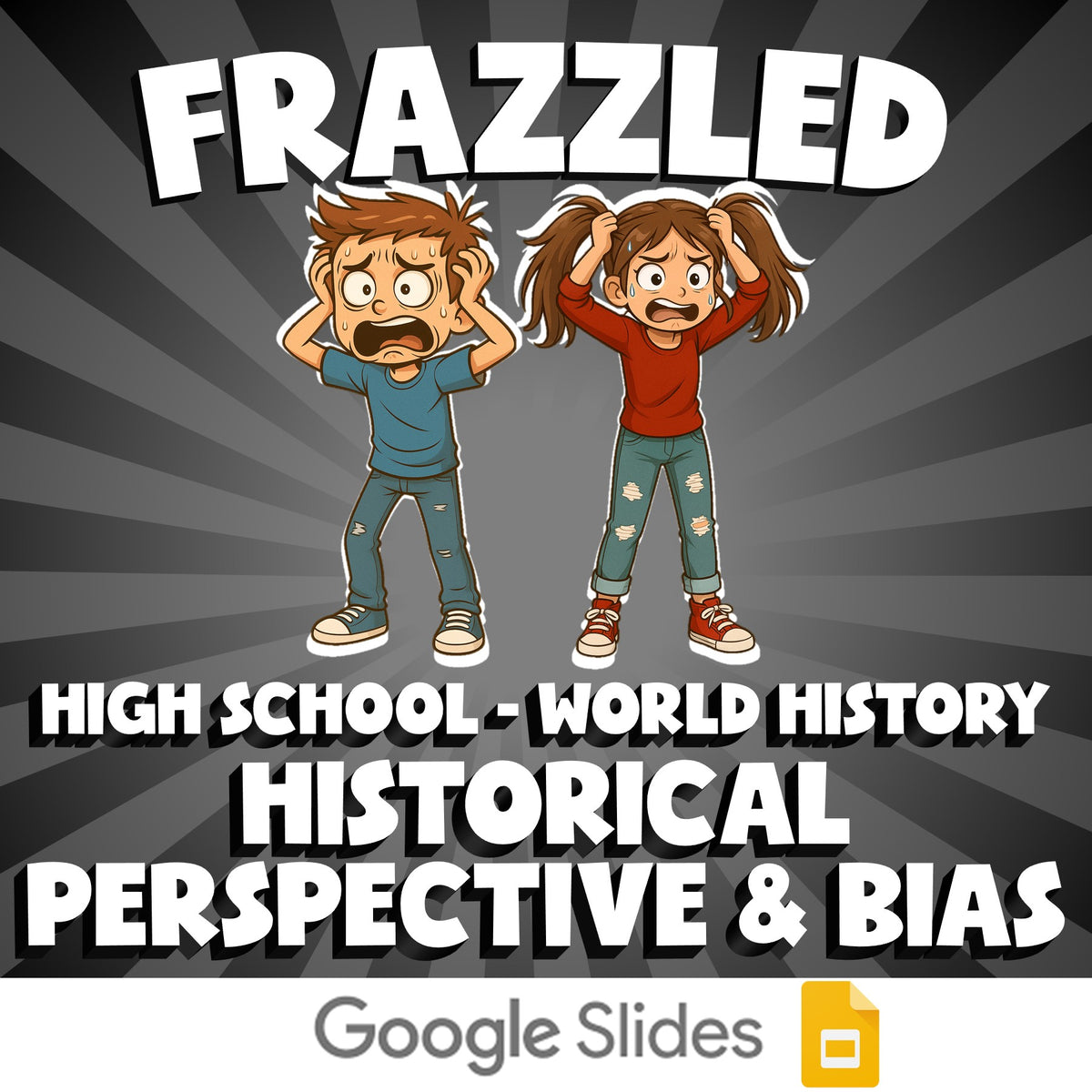 Historical Perspective & Bias FRAZZLED Game - No Prep World History Review