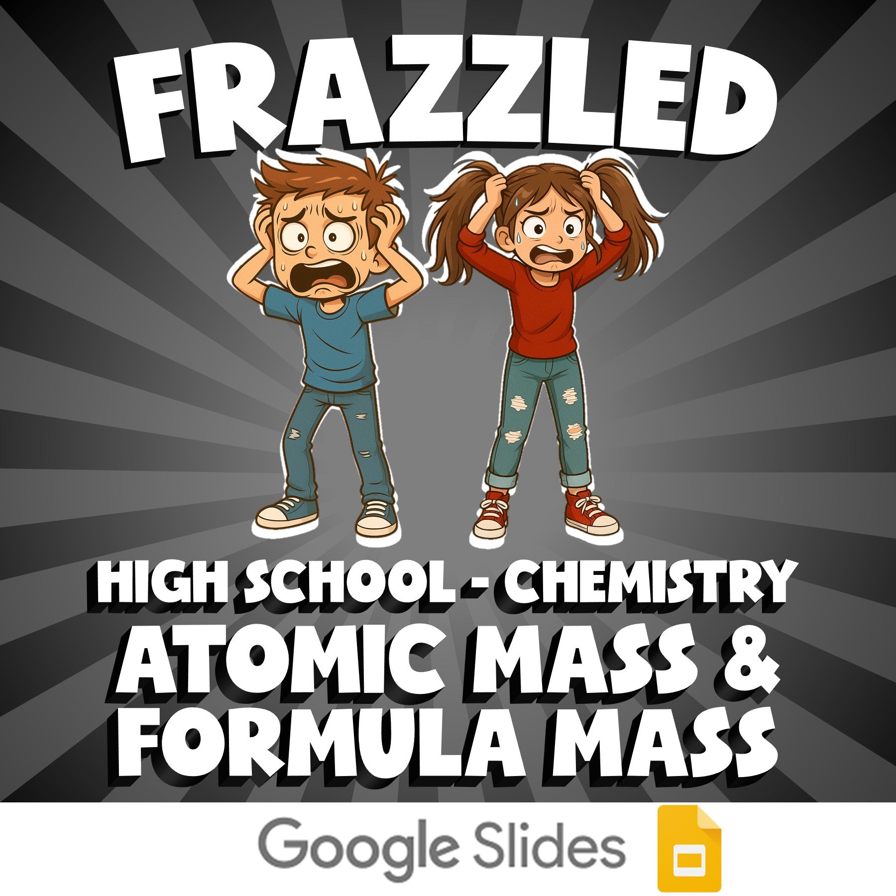 Atomic Mass & Formula Mass FRAZZLED Science Game - No Prep Chemistry Review