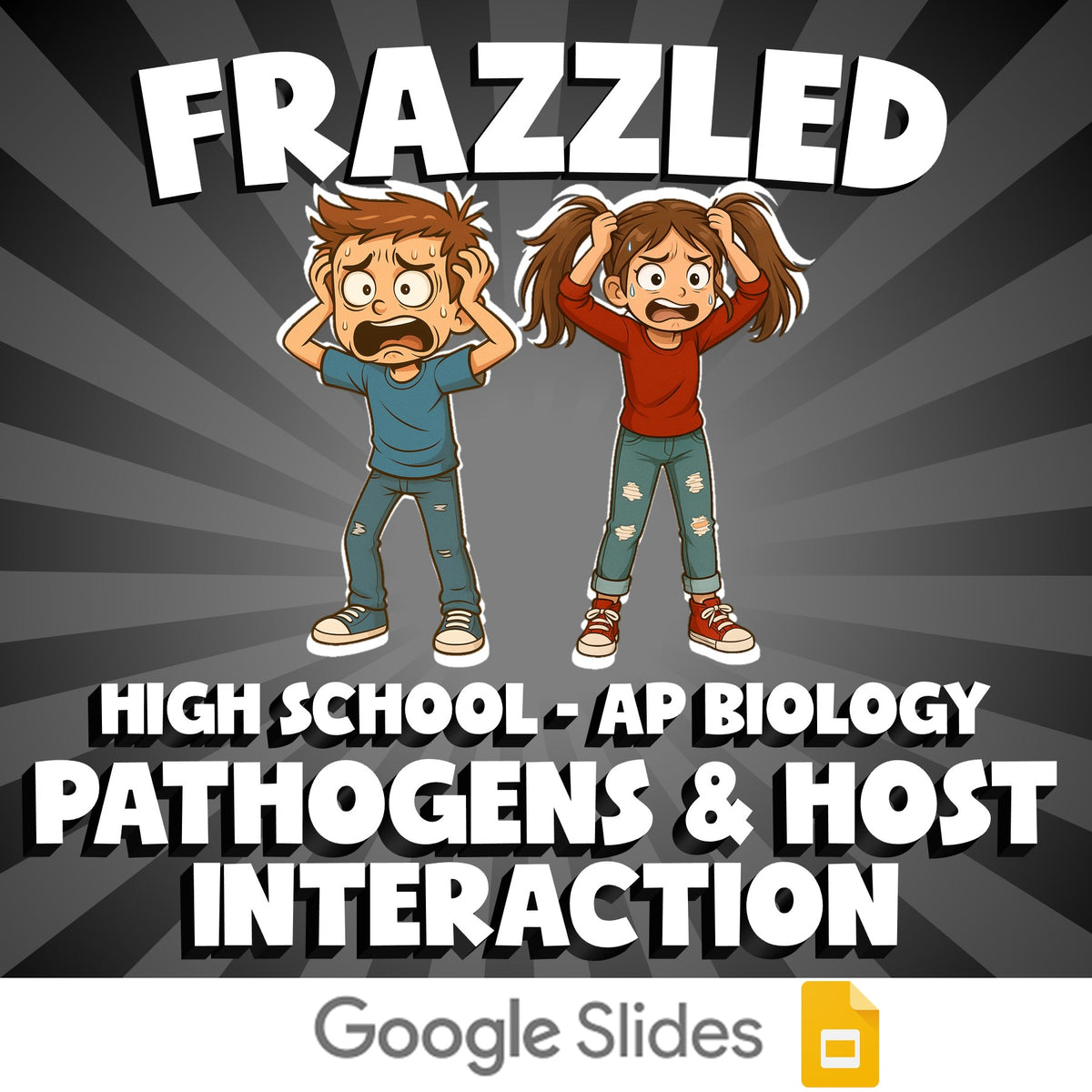Pathogens & Host Interaction FRAZZLED Science Game - No Prep AP Biology Review