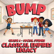 Classical Empires Legacy BUMP Socials Game - No Prep Grade 6 Review Activity