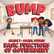 Basic Functions of Government BUMP Socials Game - No Prep Grade 3 Review