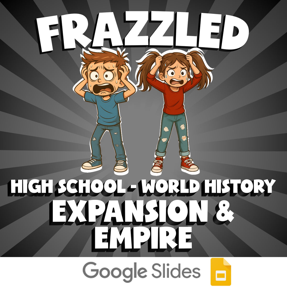Expansion & Empire FRAZZLED Game - No Prep World History Review Activity