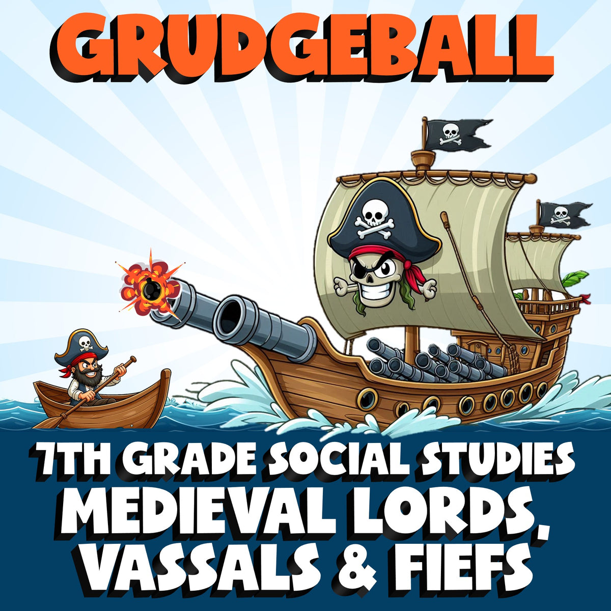 Medieval Lords, Vassals & Fiefs GRUDGEBALL Socials Game - No Prep Grade 7 Review