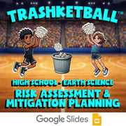 Risk Assessment & Mitigation Planning TRASHKETBALL Game - No Prep Earth Science