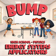 Energy Systems Applications BUMP Science Game - No Prep Physics Review Activity