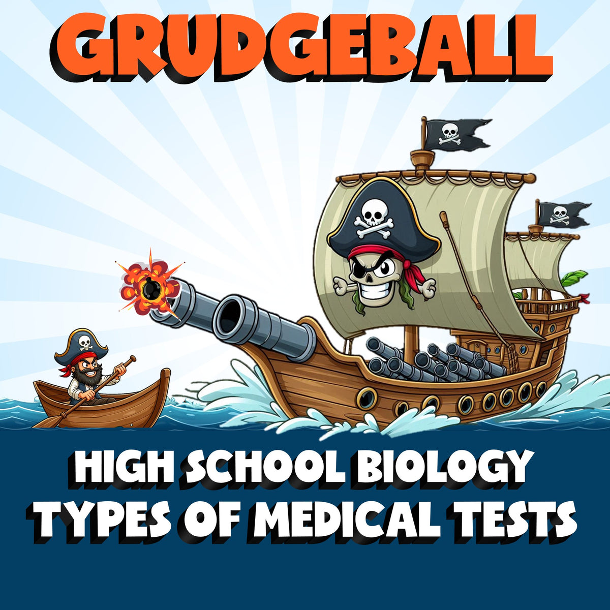 Types of Medical Tests GRUDGEBALL Science Game - No Prep Biology Review Activity