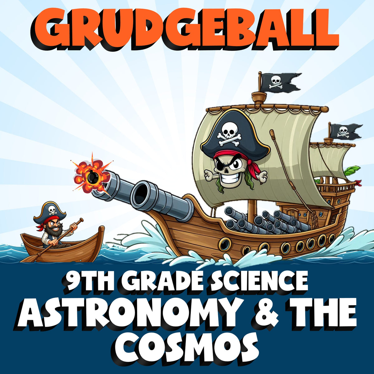 Astronomy & the Cosmos GRUDGEBALL Science Game - No Prep Grade 9 Review Activity