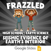 Seismic Evidence of Earth’s Interior FRAZZLED Game - No Prep Earth Science