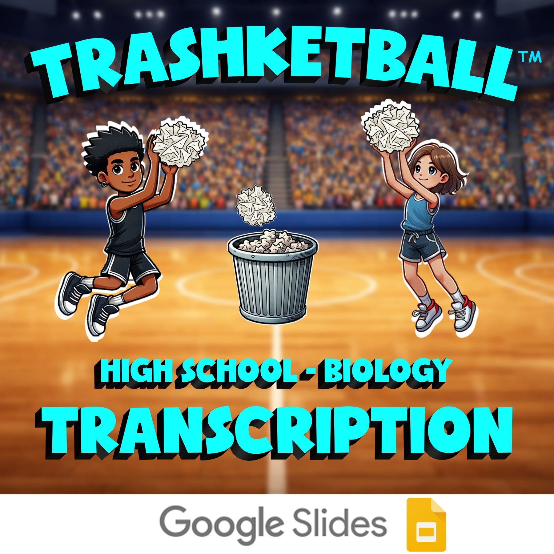 Transcription TRASHKETBALL Science Game - No Prep Biology Review Activity