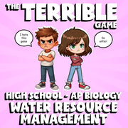 Water Resource Management THE TERRIBLE GAME - No Prep AP Biology Science Review