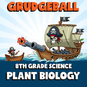 Plant Biology GRUDGEBALL Science Game - No Prep Grade 8 Review Activity