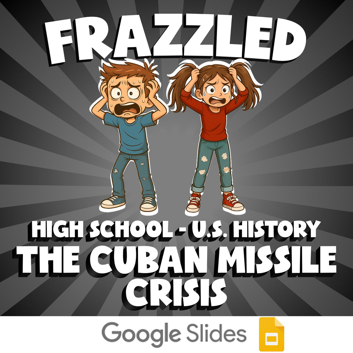 The Cuban Missile Crisis FRAZZLED U.S. History Game - No Prep Review Activity