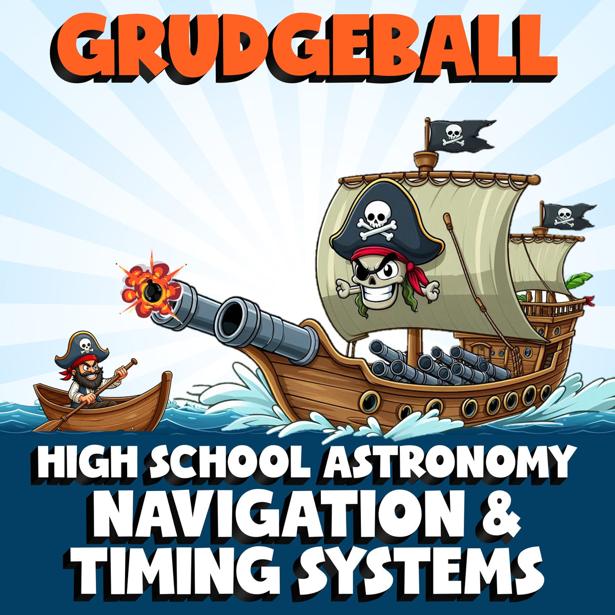 Navigation & Timing Systems GRUDGEBALL Science Game - No Prep Astronomy Review