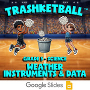 Weather Instruments & Data TRASHKETBALL Science Game - No Prep Grade 5 Review