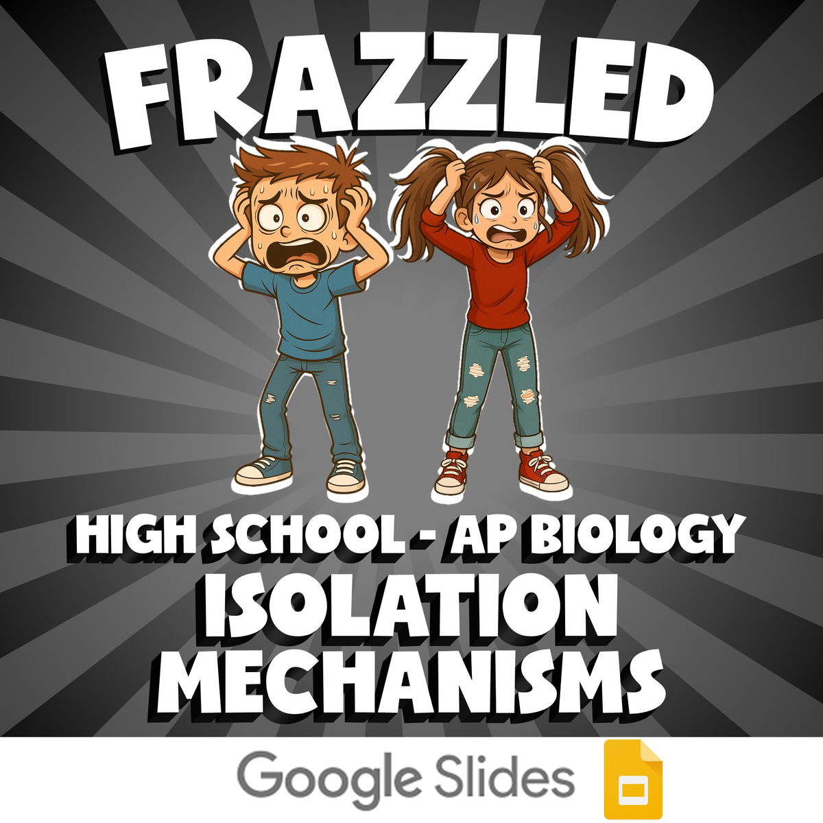 Isolation Mechanisms FRAZZLED Science Game - No Prep AP Biology Review Activity