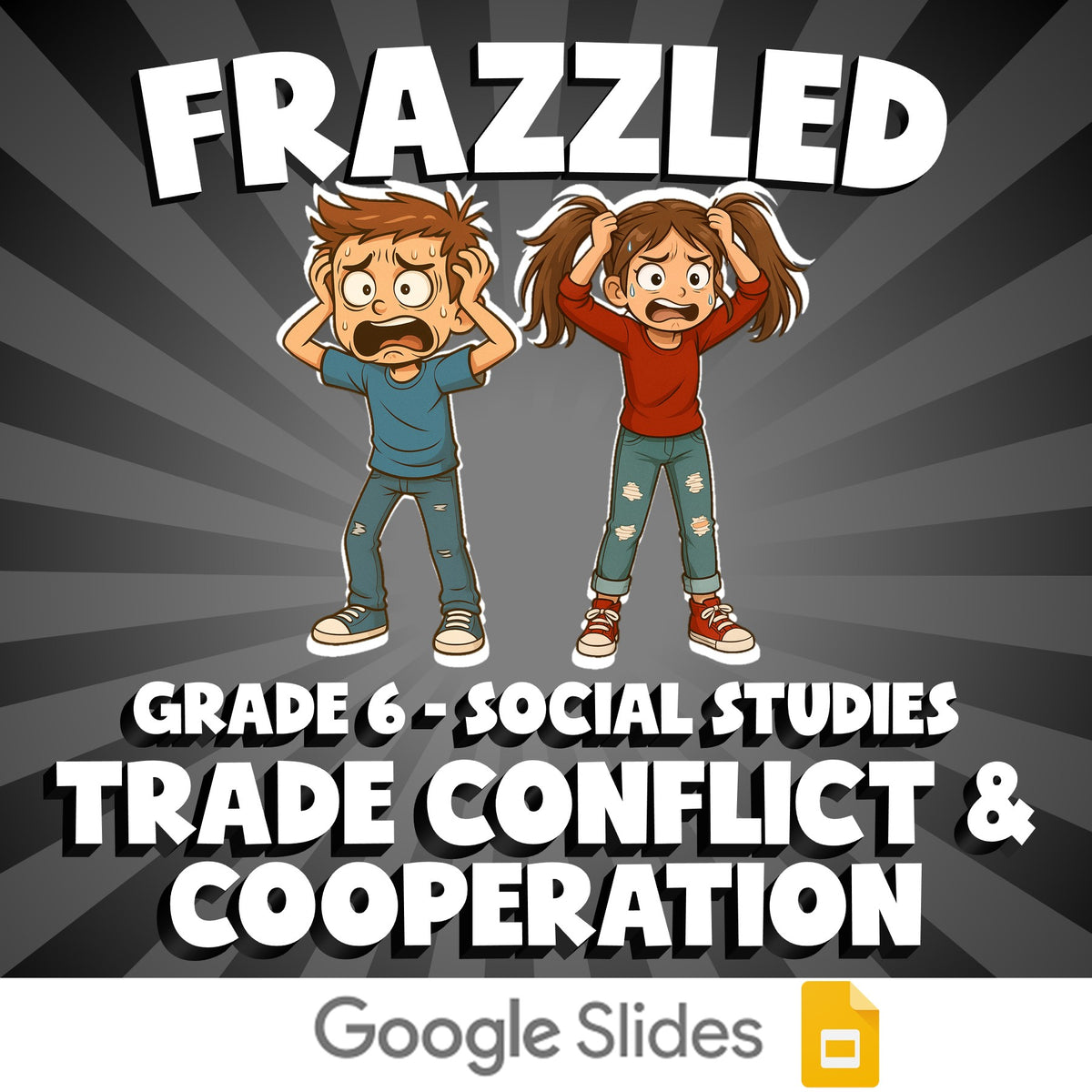 Trade Conflict & Cooperation FRAZZLED Socials Game - No Prep Grade 6 Review