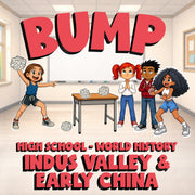 Indus Valley & Early China BUMP Game - No Prep World History Review Activity